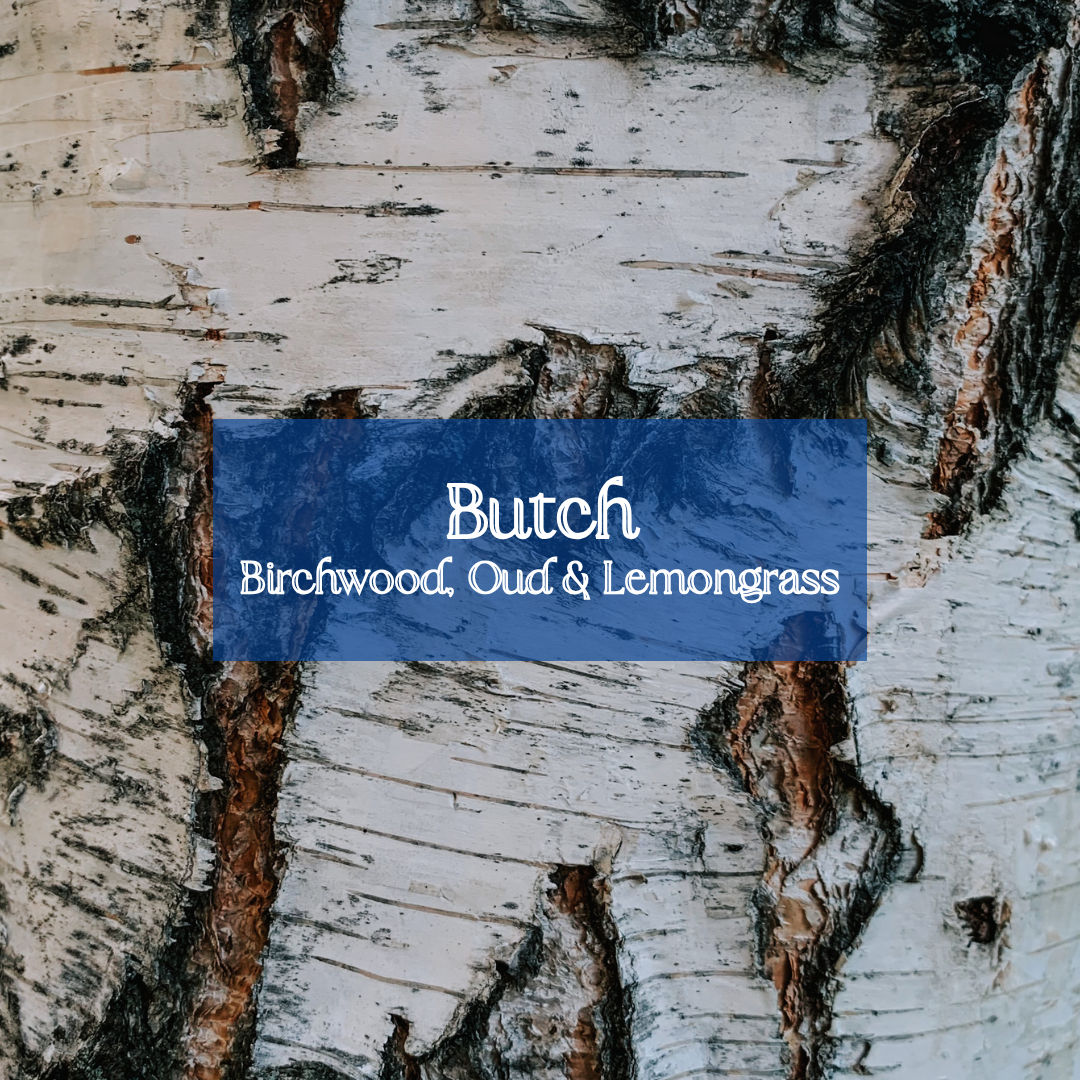 Butch Mustache Wax - Lemongrass, Birchwood, Oud