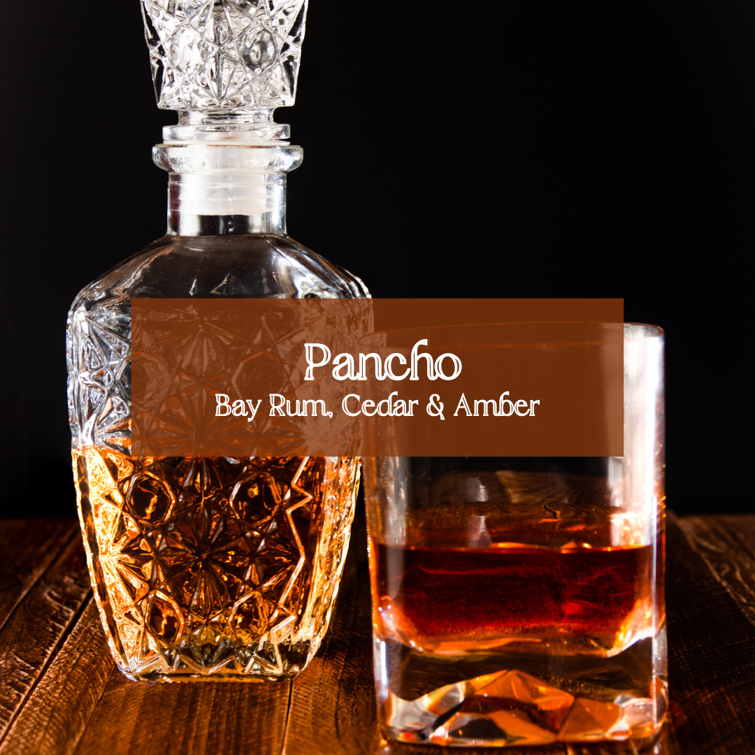 Pancho Mustache Wax - Bay Rum, Cedar, Amber