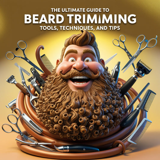 Guide to beard trimming. Tools,Techniques and Tips