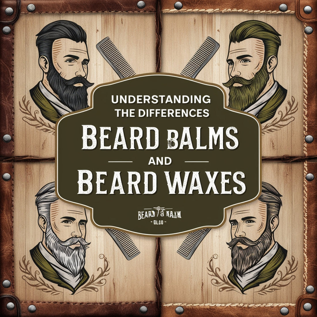 difference between beard balms and beard waxes