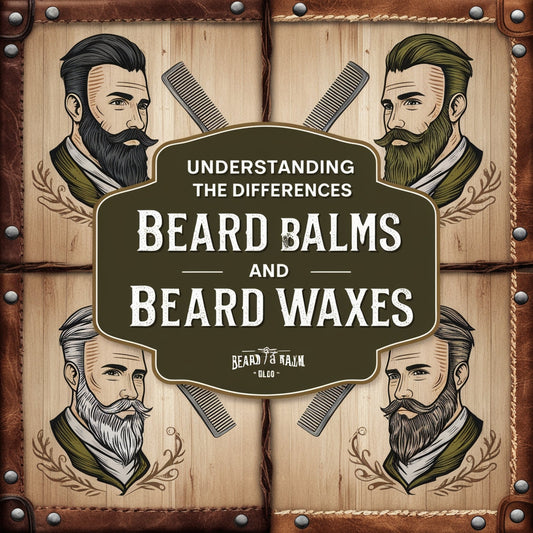 difference between beard balms and beard waxes