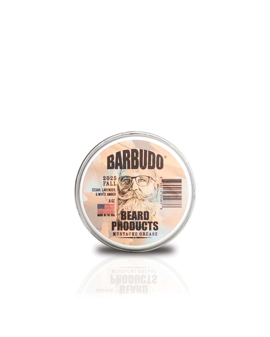 “NEW” Fall 2025 Mustache Wax- Cedar, Lavendar, White Amber