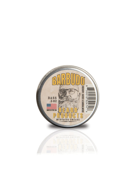 Bass Mustache Wax - Hickory, Suede, Sandalwood
