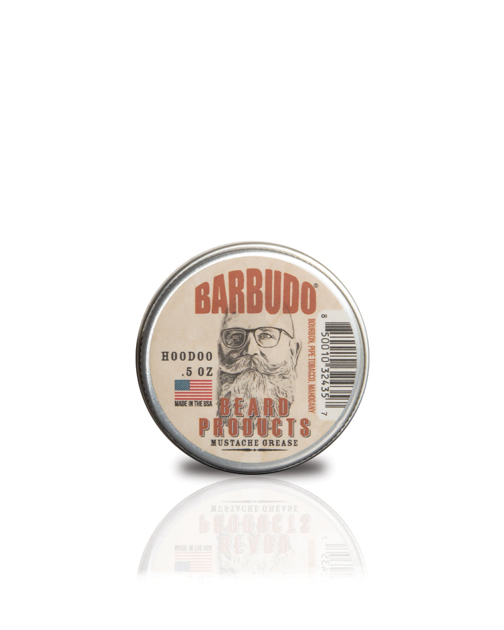 Hoodoo Mustache Wax - Bourbon, Pipe Tobacco, Mahogany