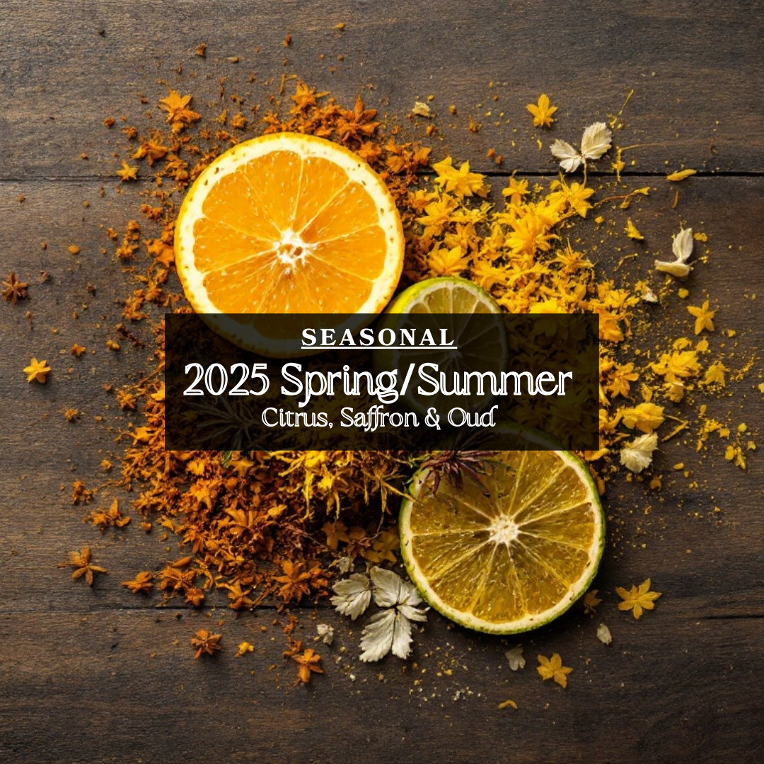 "NEW" 2025 Spring/Summer Seasonal Balm - Citrus, Saffron, Oud