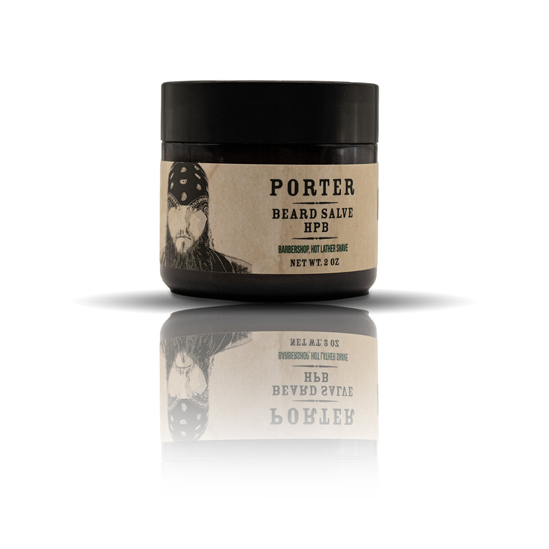 PORTER BEARD SALVE HPB - Hot Lather Shaving Cream Scent