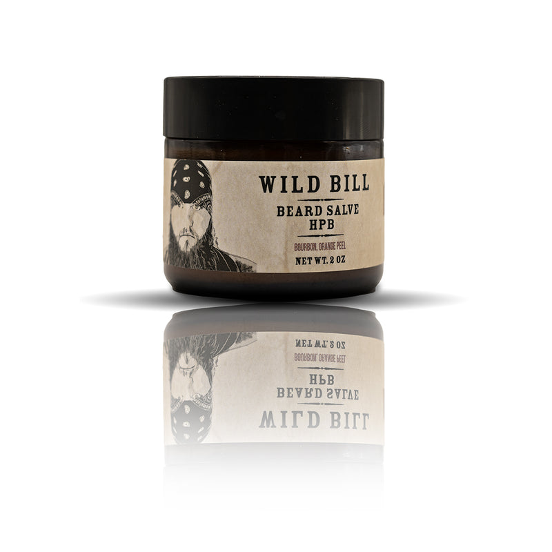 WILD BILL BEARD SALVE HPB - Bourbon & Orange Peel - Discontinued